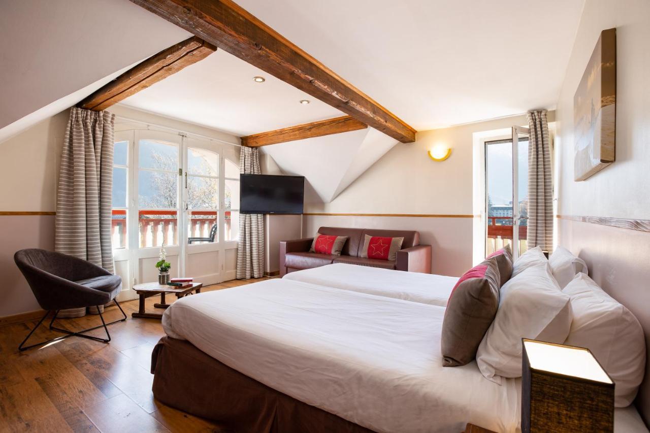 Chalet Hotel La Sapiniere Chamonix Dış mekan fotoğraf