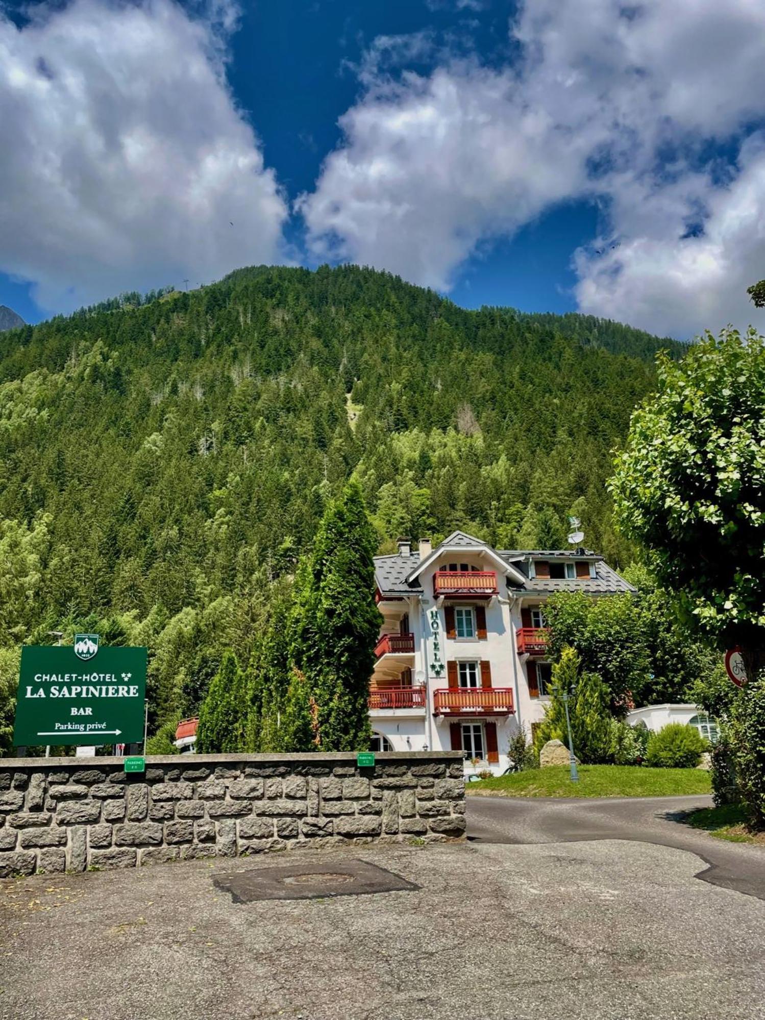 Chalet Hotel La Sapiniere Chamonix Dış mekan fotoğraf