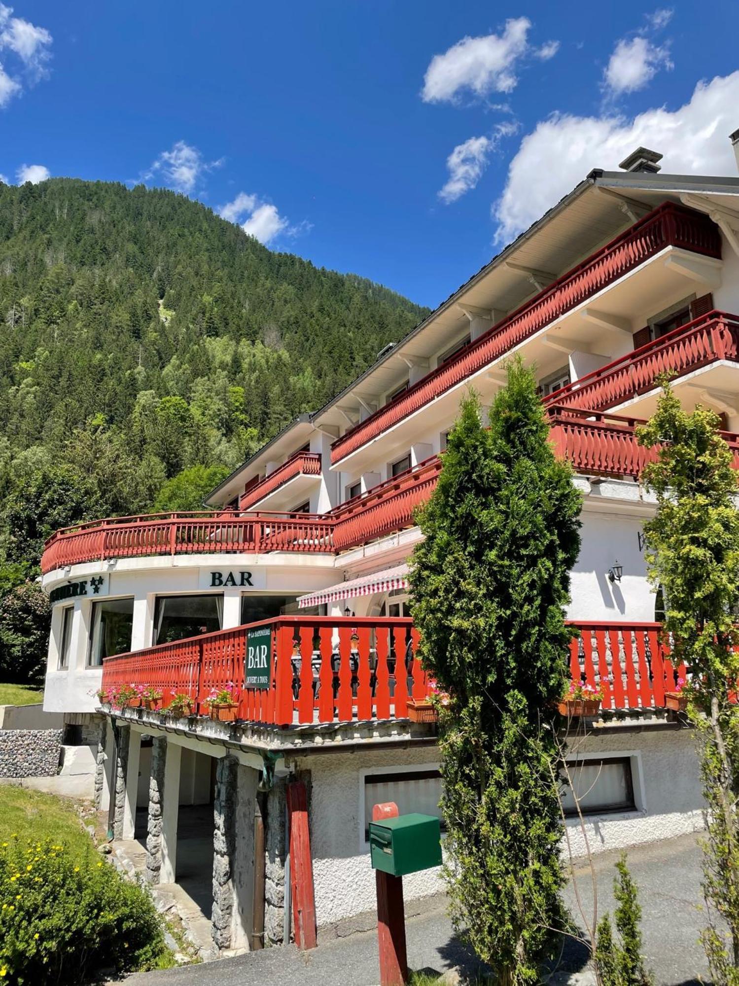 Chalet Hotel La Sapiniere Chamonix Dış mekan fotoğraf