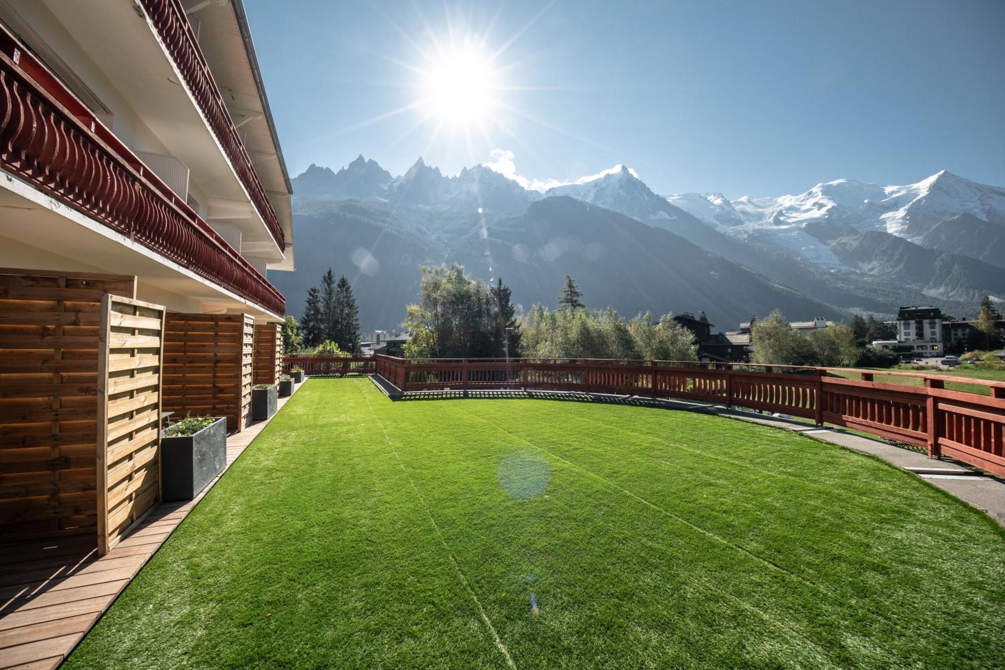 Chalet Hotel La Sapiniere Chamonix Dış mekan fotoğraf